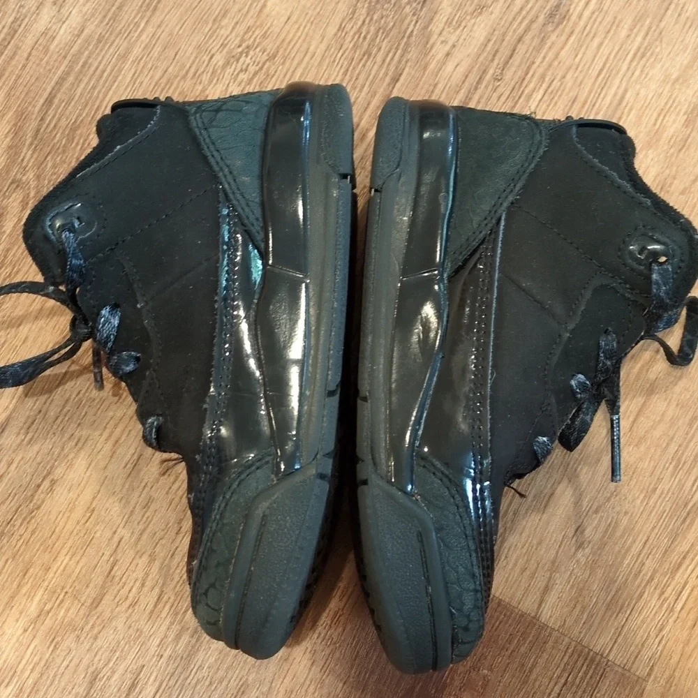 Jordan Black Kids Sneakers